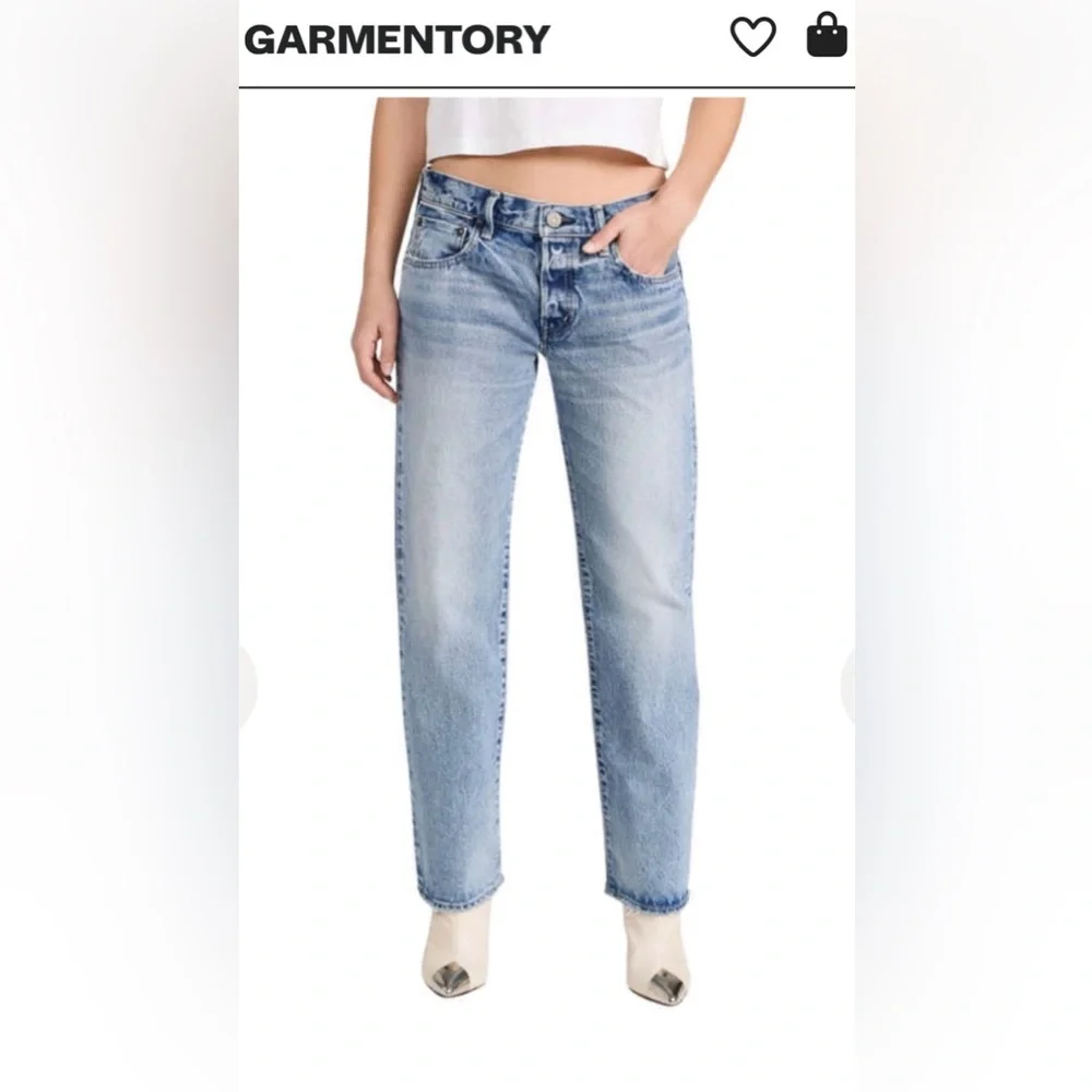 Moussy Vintage Joelton Straight Jeans 26 - Picture 2 of 7